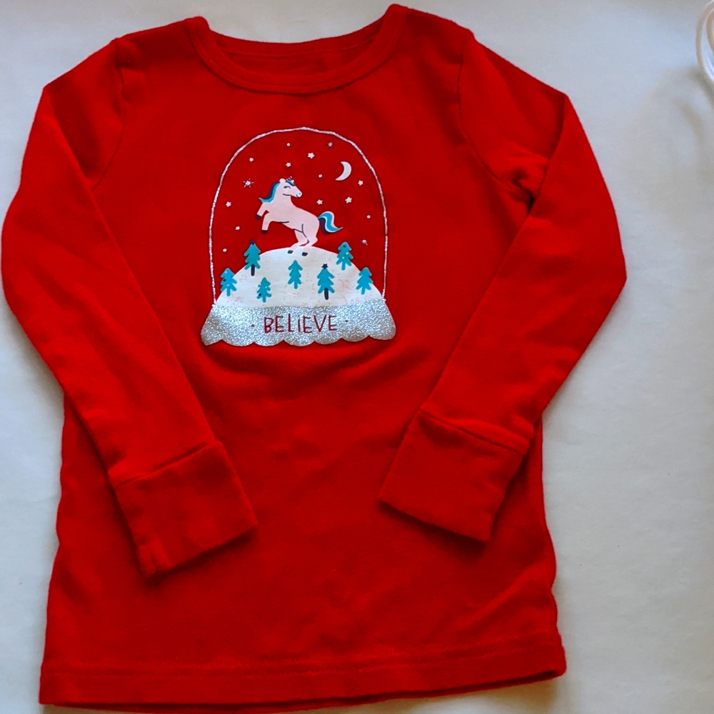 🎀3T, Cat and Jack, red Christmas sleepwear